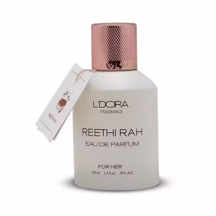 ادوپرفیوم زنانه مدل REETHI RAH لدورا فرگرنس 100 میلی‌لیتر