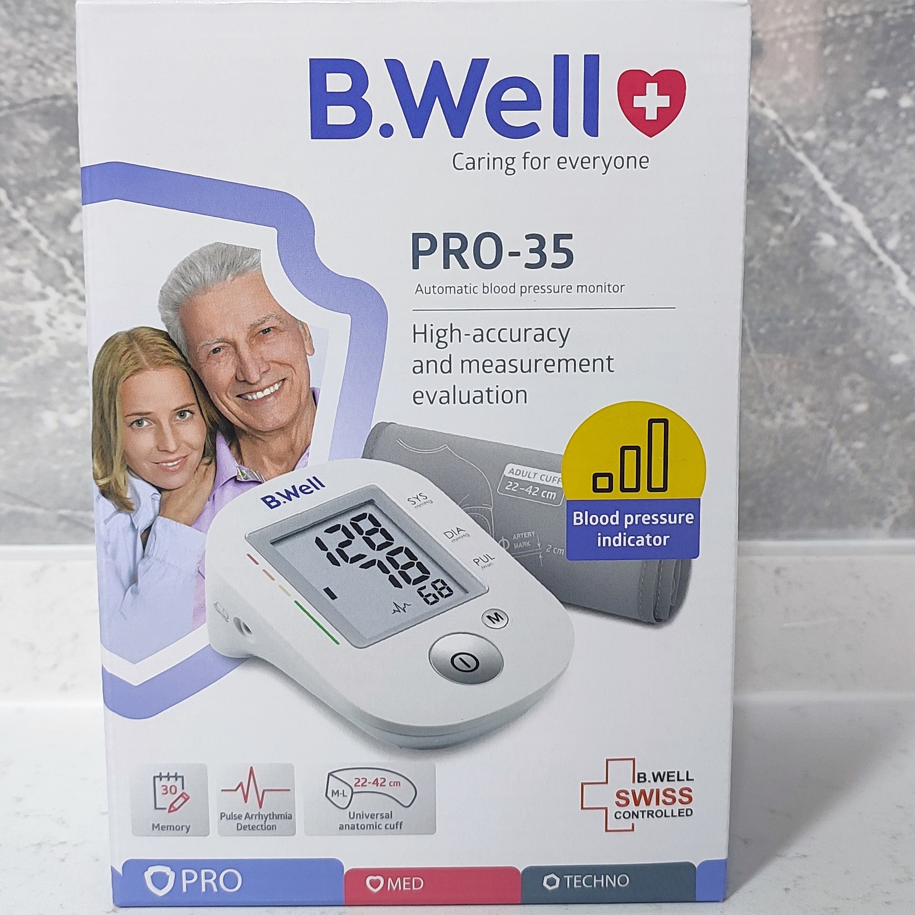فشار سنج دیجیتال بازویی بی ول (B.Well) مدل pro-35