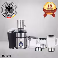 آبمیوه گیری چهار کاره اصل خارجی آلمان دارای دو سال گارانتی کتبی (همراه با اشانتیون)