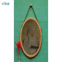 آینه گرد دیواری مدل اسکین کد ML