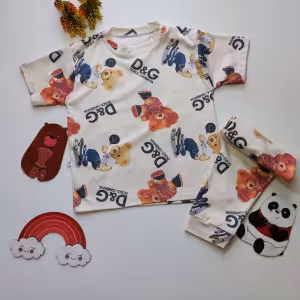 تیشرت شلوار اسپورت تدی (دخترانه و پسرانه)