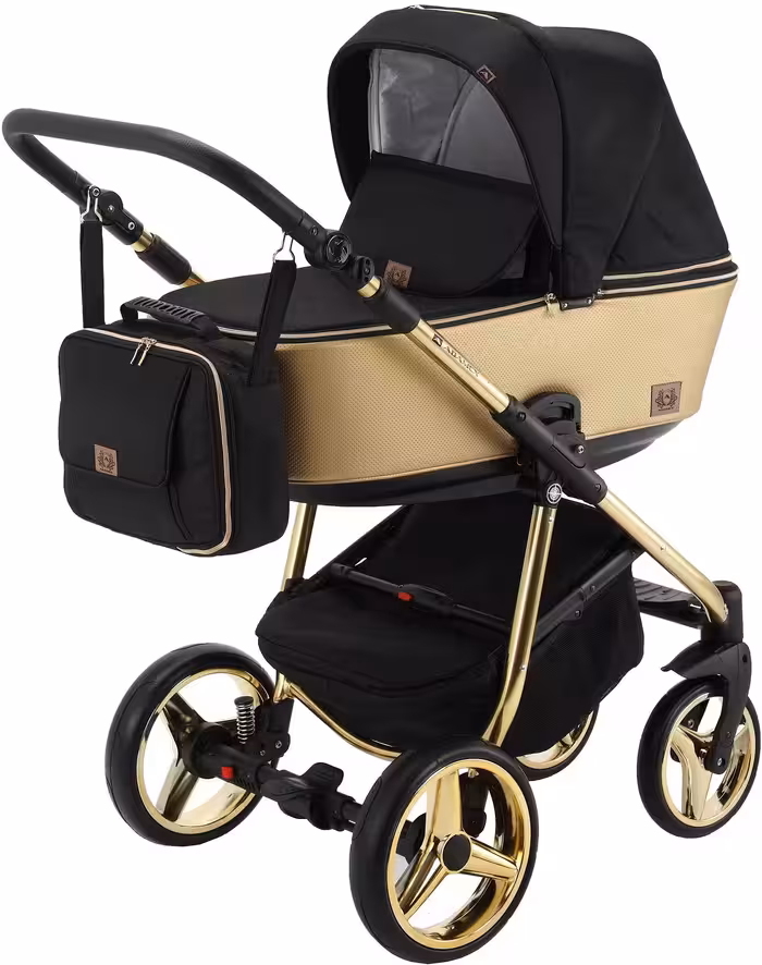 کالسکه ادامکس مدل رجیو گلد 4 تکه سوپر لوکس  ADAMEX REGGIO Y828