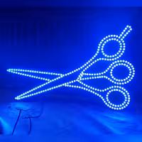 تابلو ال ای دی قیچی