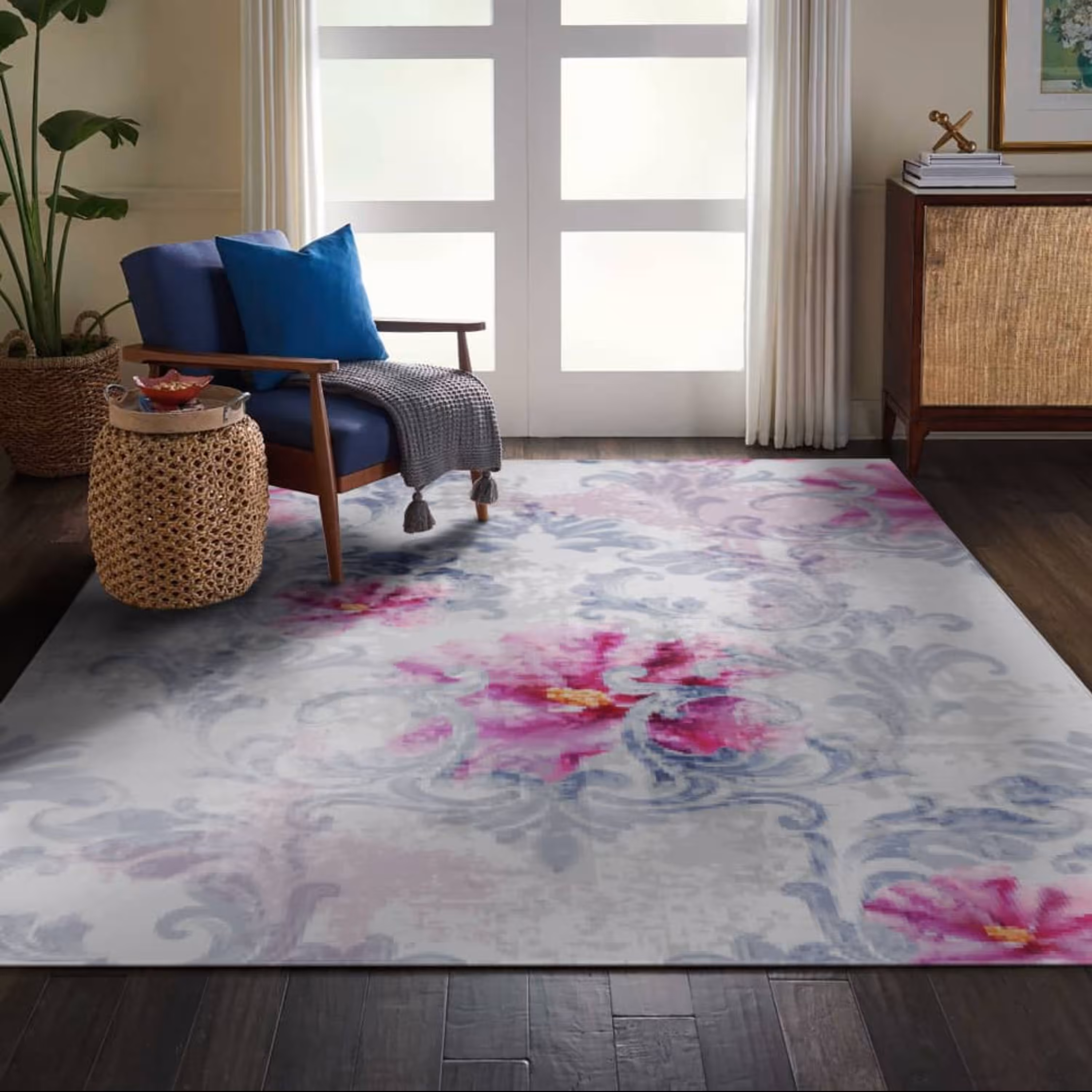 روفرشی کشدار (روکش فرش) شانل ضخیم  ضد آب و ضد لک سایز 12متری (قابل شستشو) کد 807