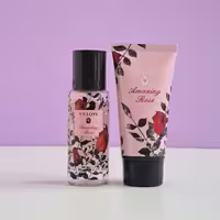 ست لوسیون و بادی اسپلش وی وی لاو رایحه amazing rose