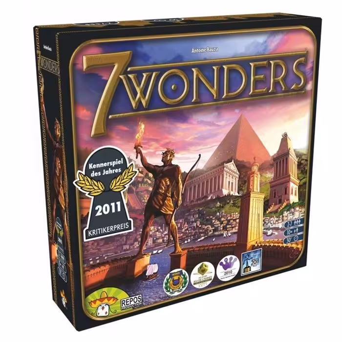 بازی فکری مدل 7wonders