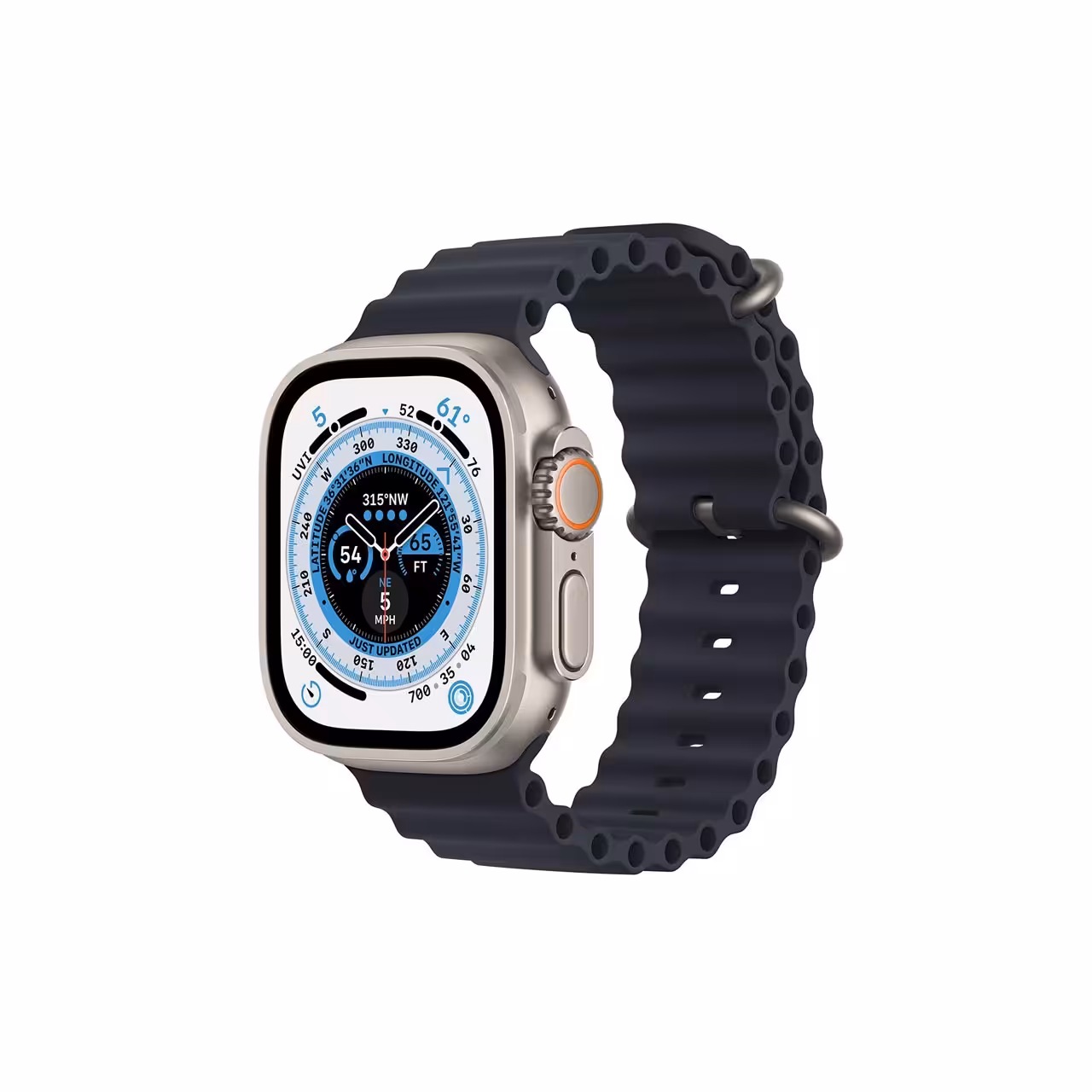 ساعت هوشمند اپل واچ Ultra مدل Titanium Case Midnight Ocean Band-49MM-One Size MQET3LL/A