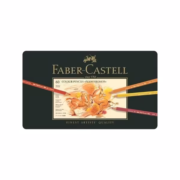 مداد رنگی 120 رنگ فابر کاستل مدل Polychromos