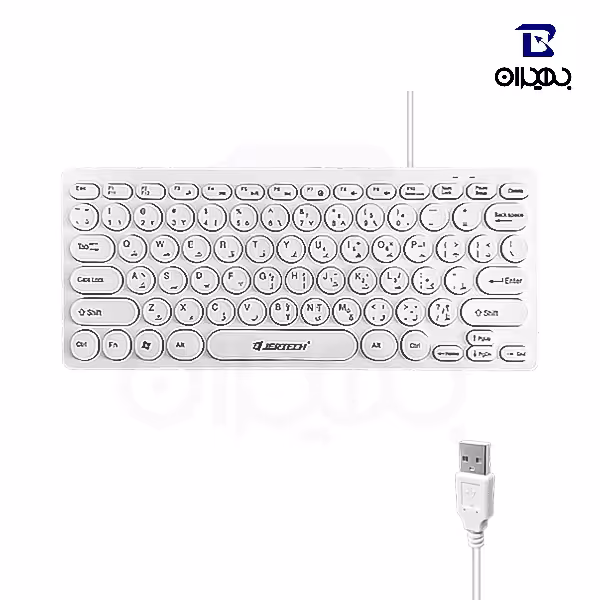 مینی کیبورد جرتک مدل DK500 رنگ سفید