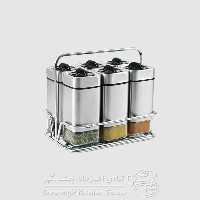 جا ادویه استیل مربعی یونیک مدل UN-1487