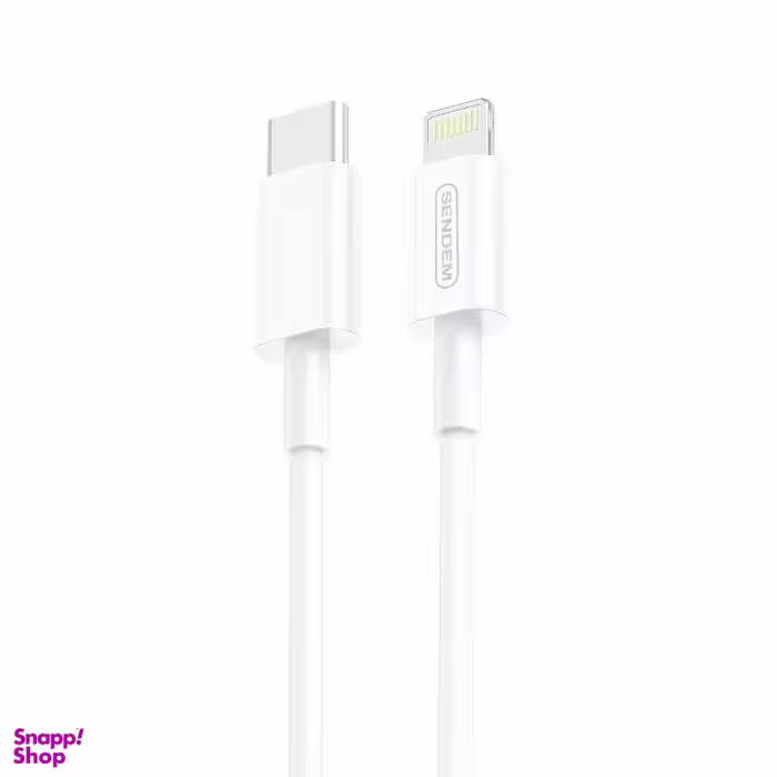 کابل تبدیل USB-C به لایتنینگ سندم مدل M26 طول 1 متر