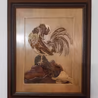 تابلو معرق و منبت 