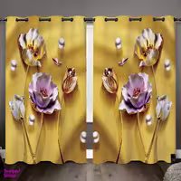 پرده رنس مدل C32-50824 سایز 190x140 سانتی متر