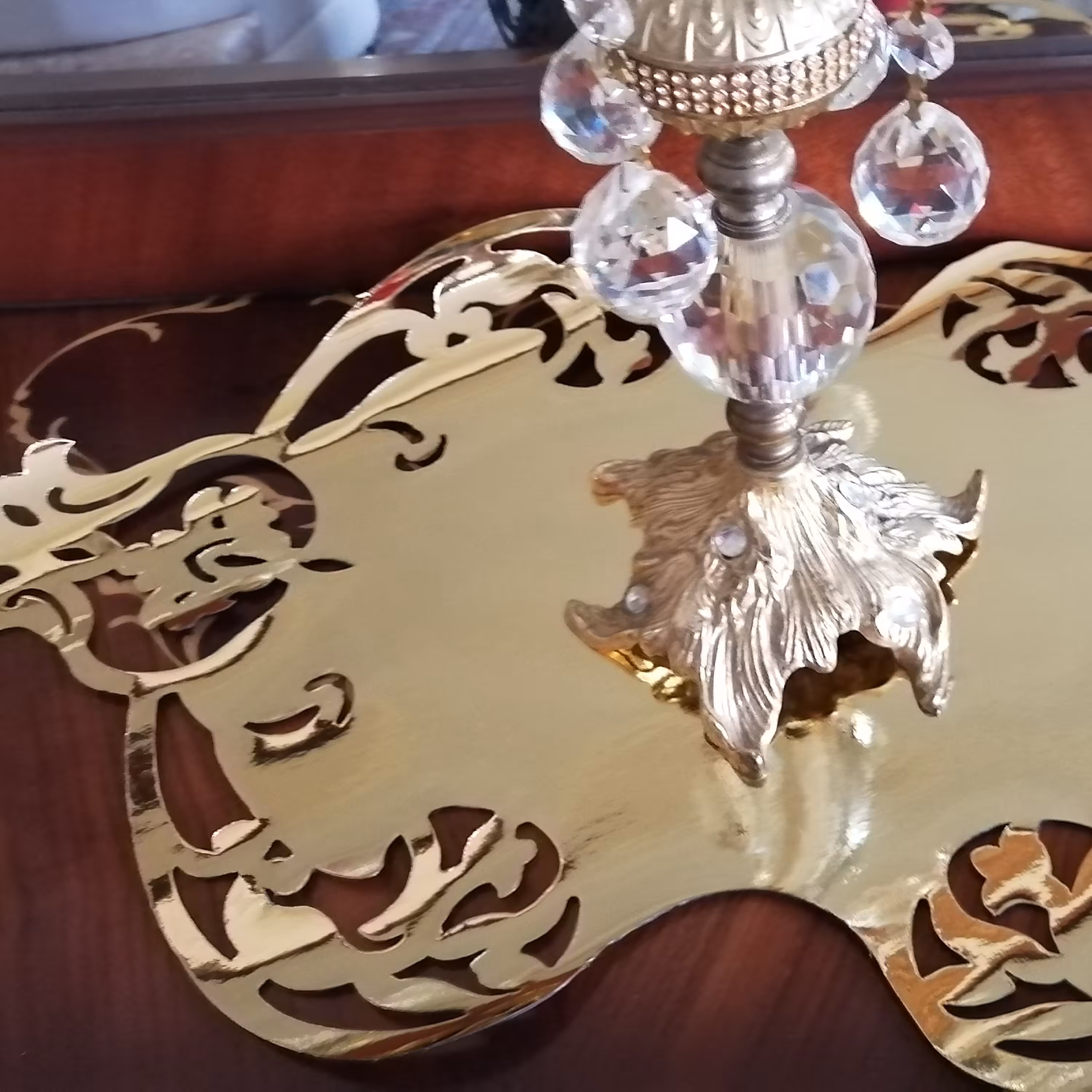 رومیزی و ر وعسلی ورانر چرم 