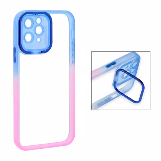 قاب گوشی دو رنگ استند متال برای iPhone 11 Pro - کد 5