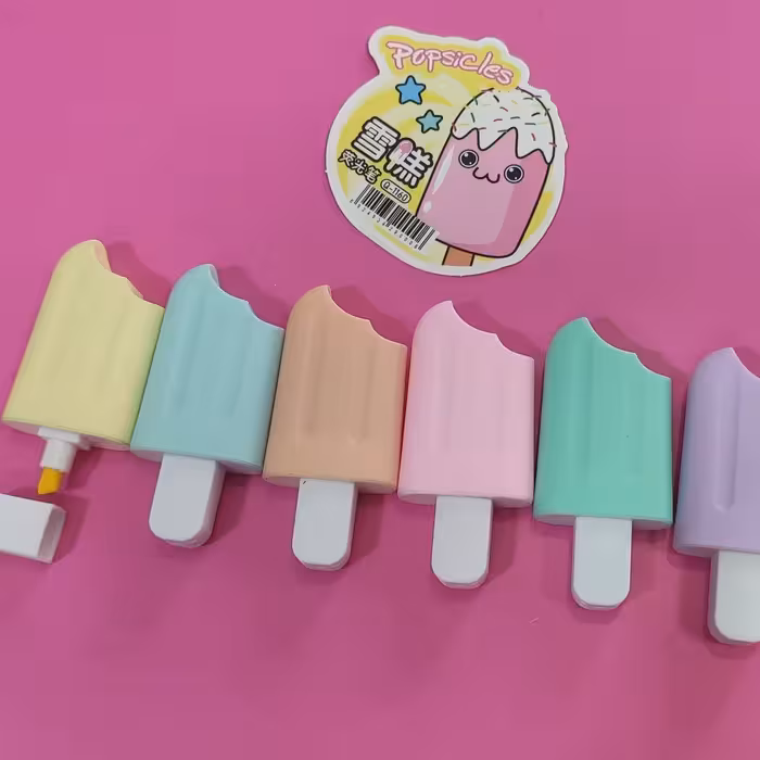 هایلایت بستنی شش رنگ مختلف  بسیار زیبا