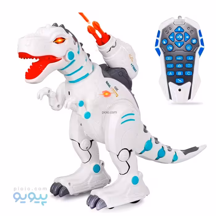 ربات دایناسور کنترلی دودزا آیتم 88002 تک و عمده