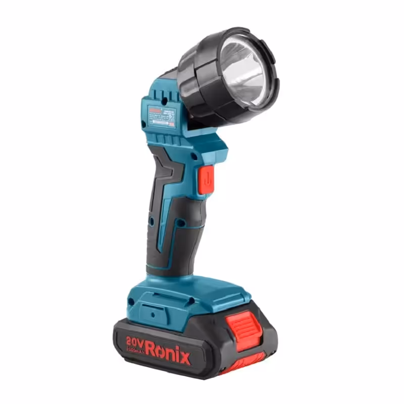 چراغ کار شارژی 20 ولت رونیکس مدل 8630