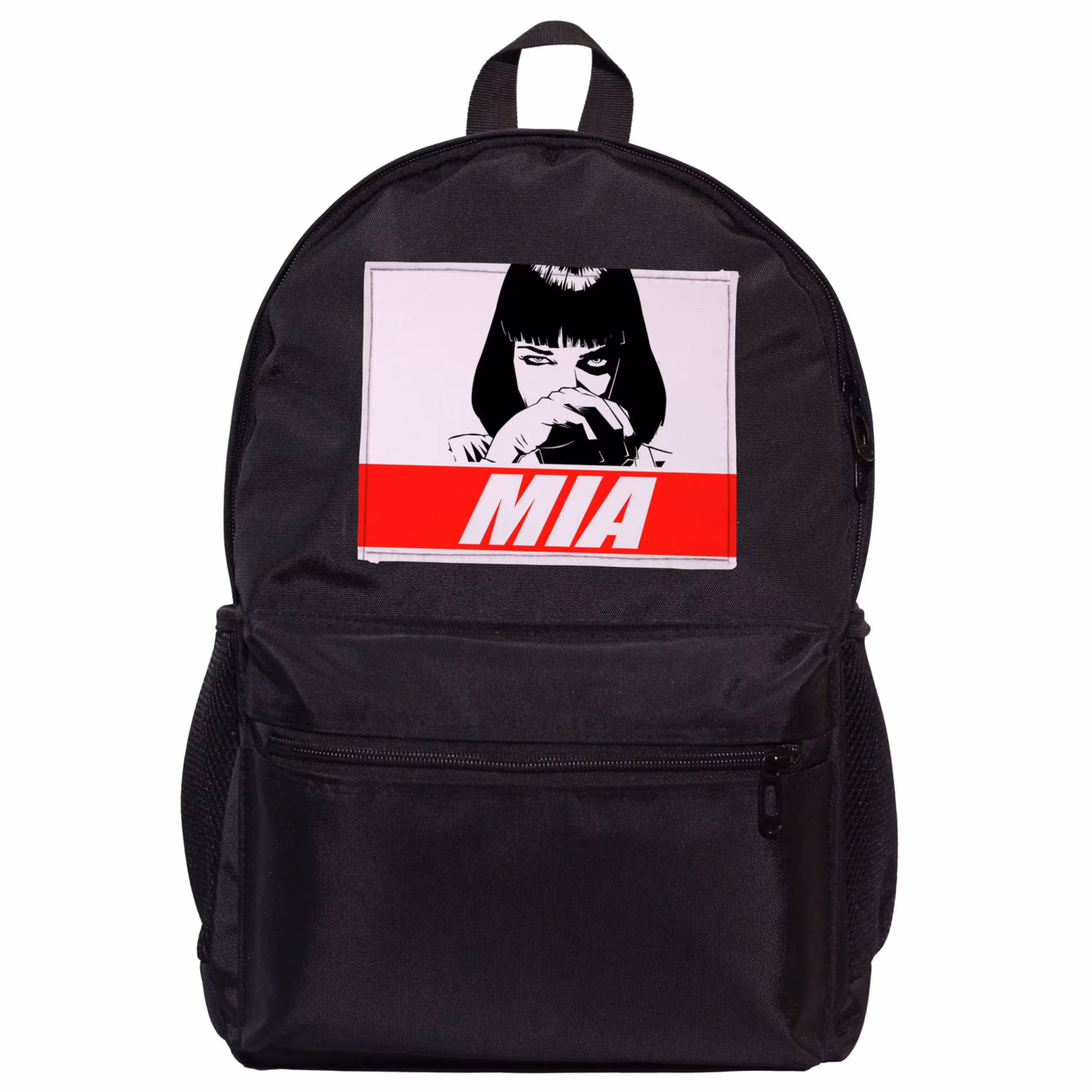 کوله پشتی شخصیت میا در فیلم داستان عامه پسند یا پالپ فیکشن Pulp Fiction