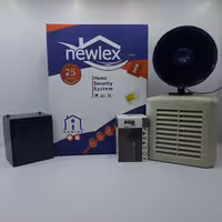 پک دزدگیر  سیم کارتی نیولکس به همراه چشمی یک عدد چشمی سیمی کد 3001