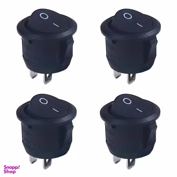 کلید راکر مدل 2P-K23 بسته 4 عددی