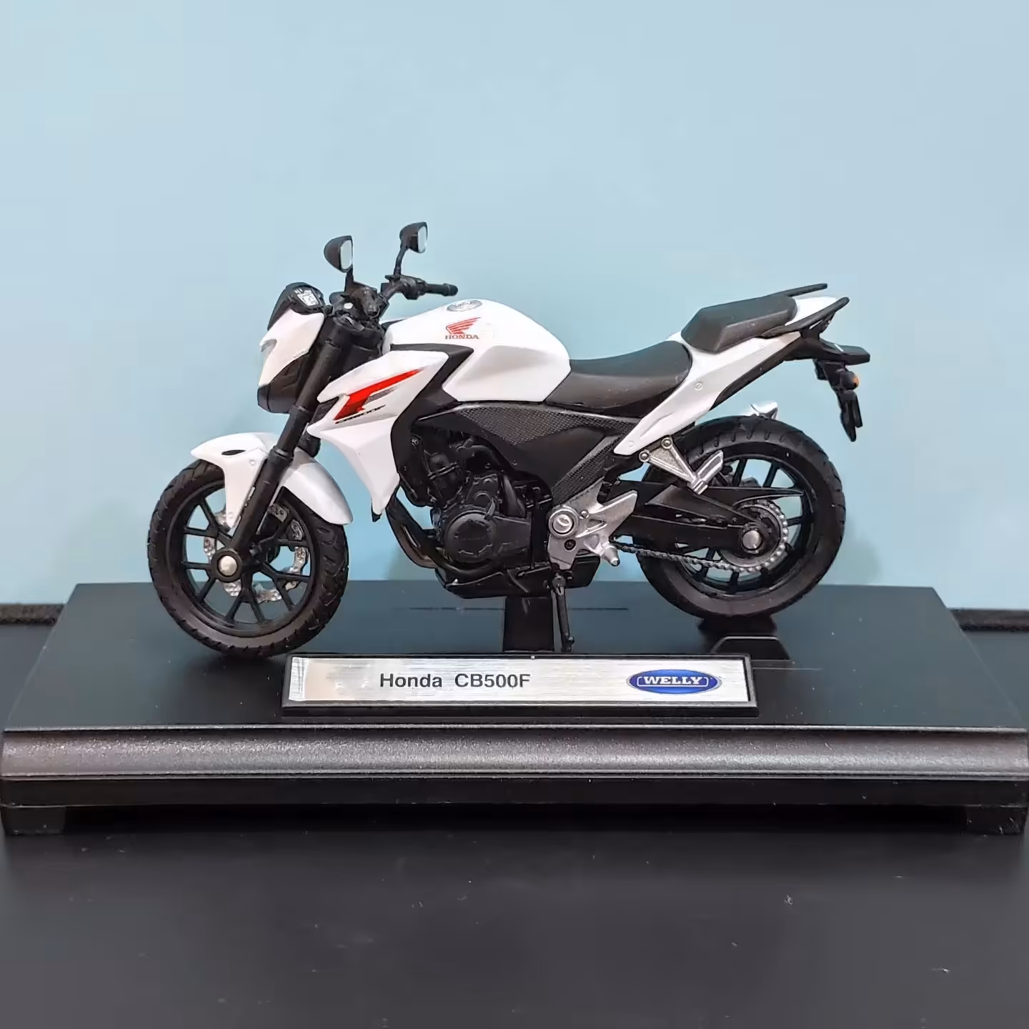 ماکت موتور هوندا ویلی  CB500f فلزی استند دار   welly Honda CB 500F