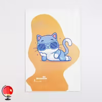 دفتر نقاشی 40 برگ طرح گربه سرو