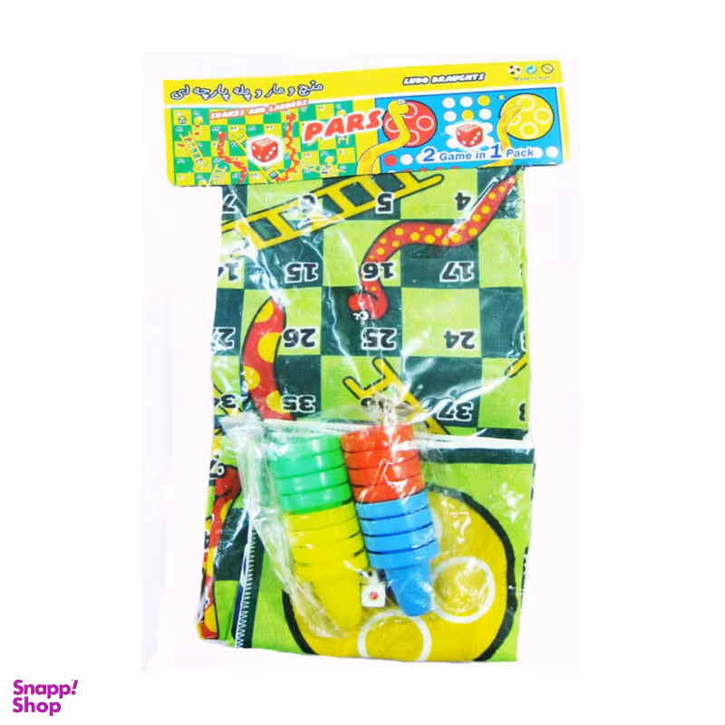 بازی رومیزی منچ پارچه ای پارس