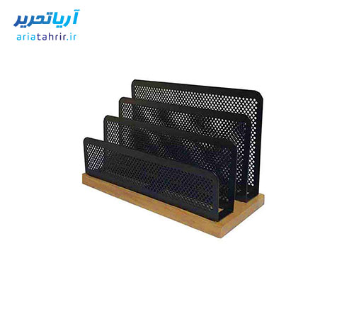 جای پاکت نامه چوب و فلز مدل WW-03