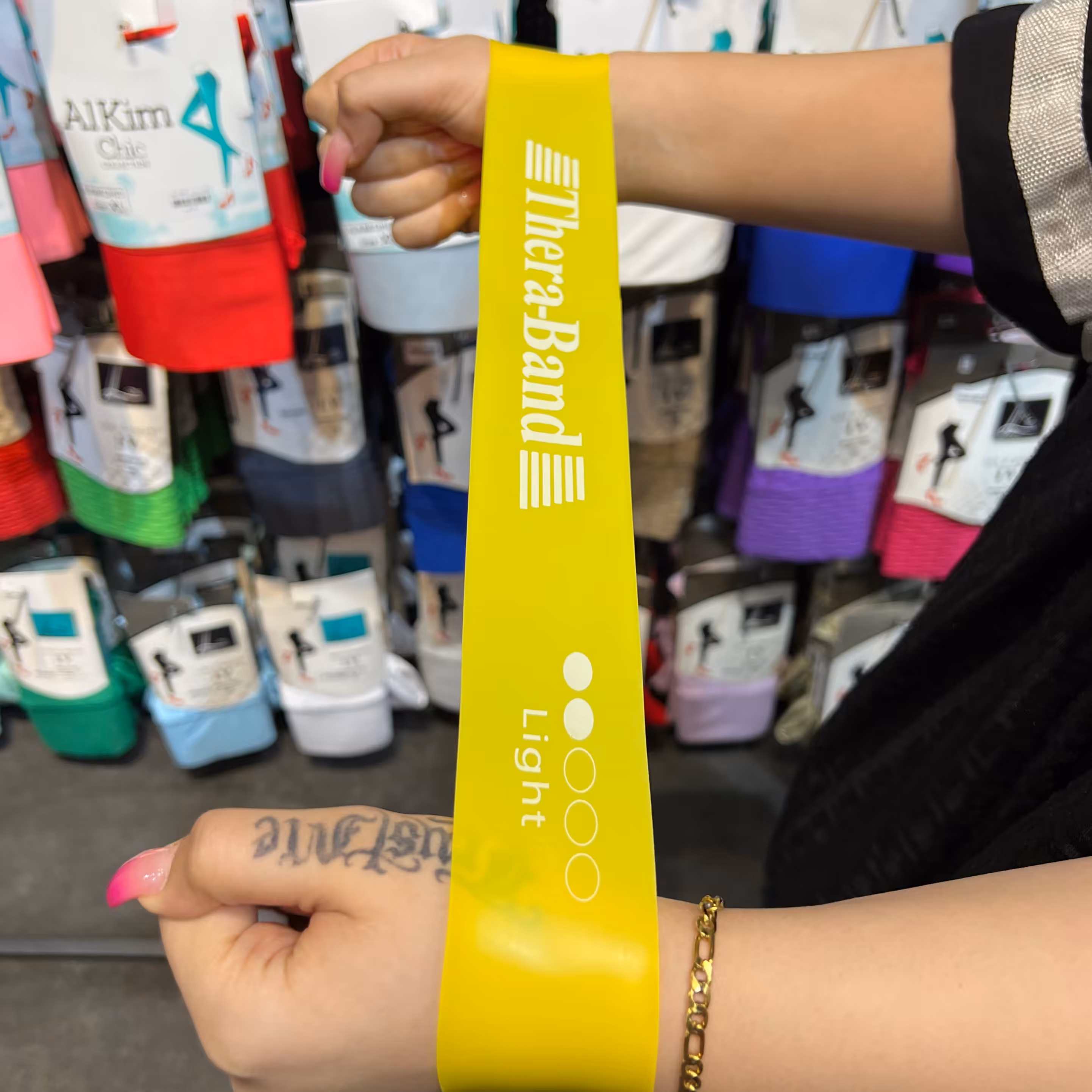 کش تراباند  مرحله قدرت2 رنگ زرد