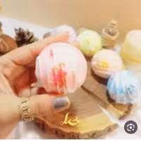 قالب توپ فلزی 8 سانت قالب کروی قالب کوکتل پدیکورقالب شمع و قالب کیک قالب انار یلدا