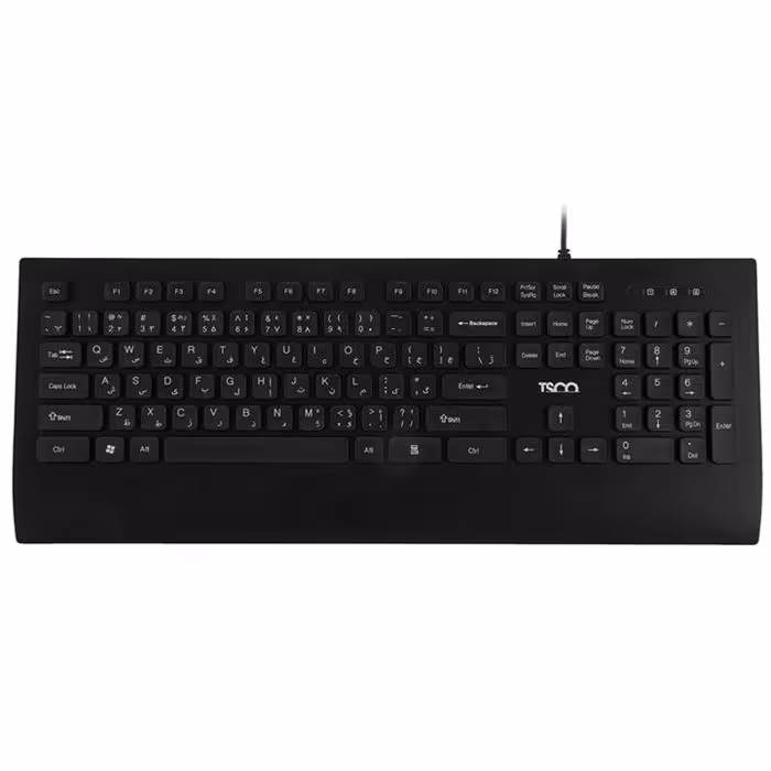 کیبورد تسکو مدل TK 8028 با حروف فارسی