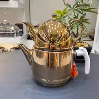 کتری قوری.بسیار زیبا و شکیل رنگ بندی