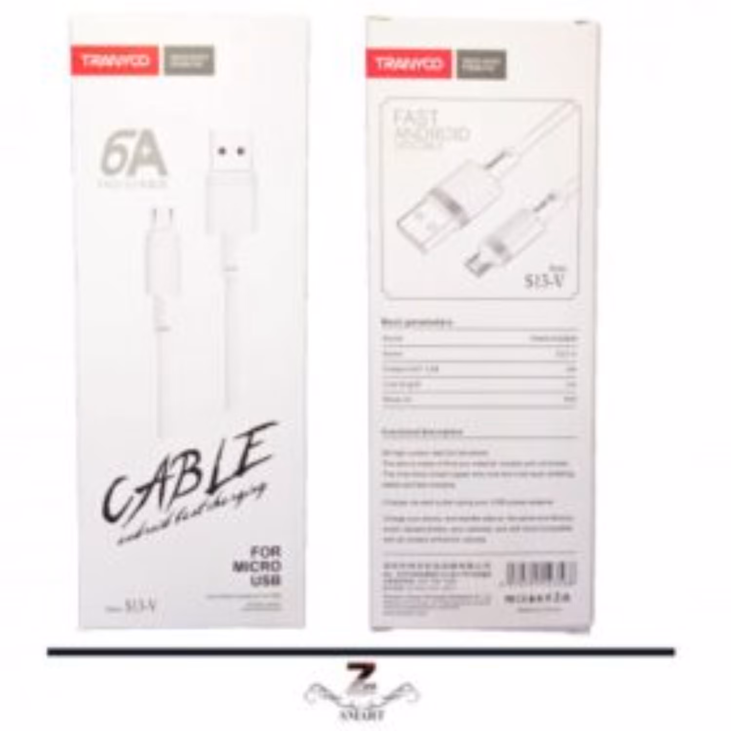 کابل شارژ tranyoo مدل s13-v میکرو