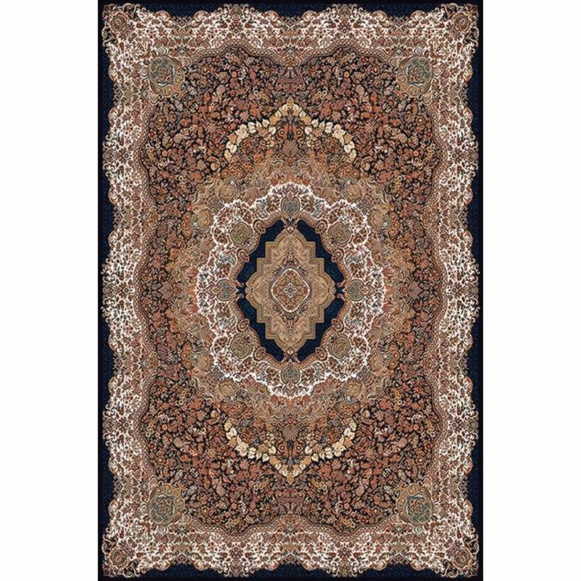 فرشینه مدرن طرح فرش،جنس مخمل هازان، سایز 4 متری ، مناسب برای سالن پذیرایی (کد h210)