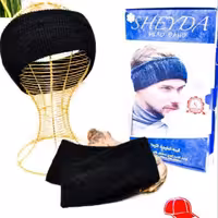 هدبند بافت مشکی مرادنه و زنانه جنس بافت ضخیم و کشی