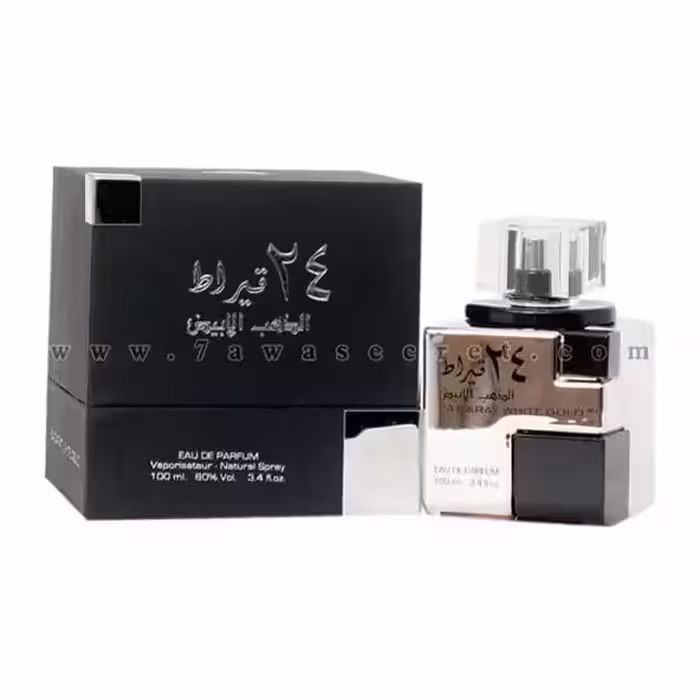 ادکلن  24 قیراط الذهب الابیض برند لطافه