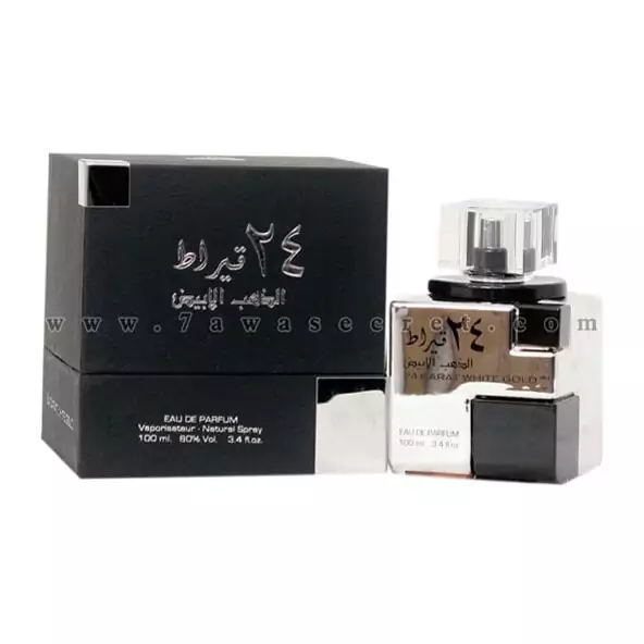 ادکلن  24 قیراط الذهب الابیض برند لطافه