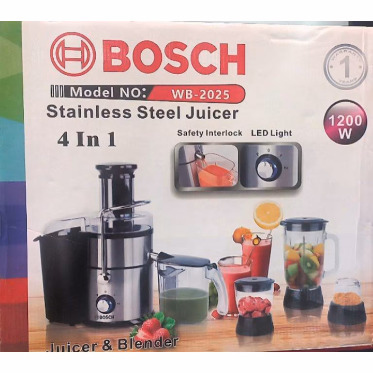 ابمیوه گیری و مخلوط کن و غذا ساز 4 کاره مارک بوش ، کارتن اصلی
ابمیوه گیری ، مخلوط کن ، اسیاب ، خردکن ،
