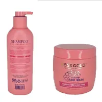 شامپو و ماسک مو نانو رزگلد SHampoo And Mask NANO Rose Gold