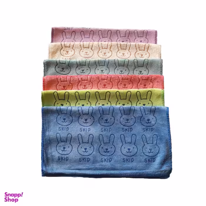 دستمال نظافت مدل رابیت بسته 6 عددی