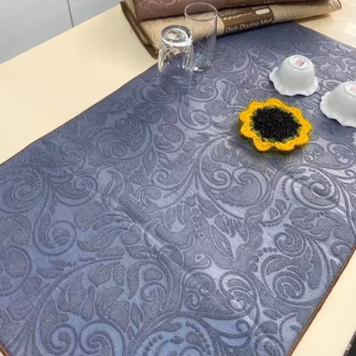 نمگیر ( کنارسینکی ) جادویی میکروفایبر ظروف و میوه سایز 50 در 90 قدرت آبگیری بالا