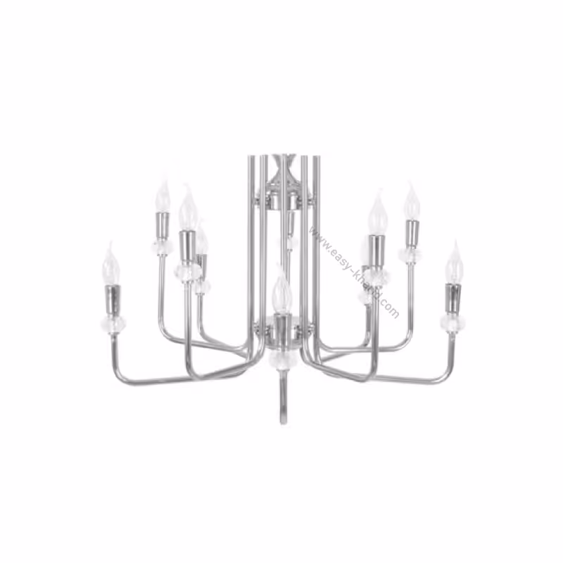 لوستر مدل تارا 10 شعله کروم