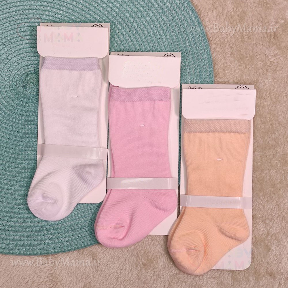 جوراب ساق بلند لب چین