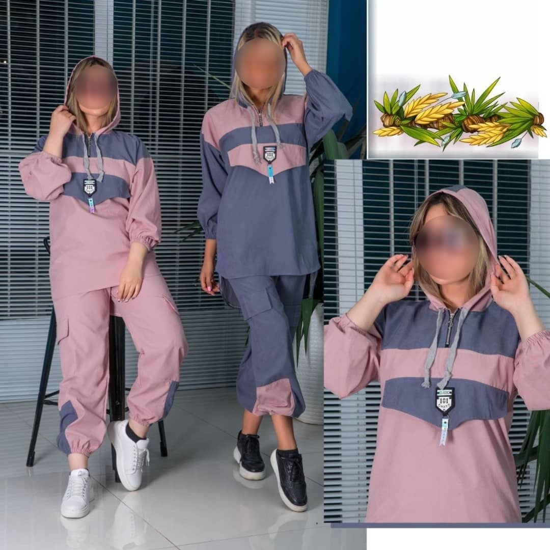 ست لش هودی شلوار اسپرت