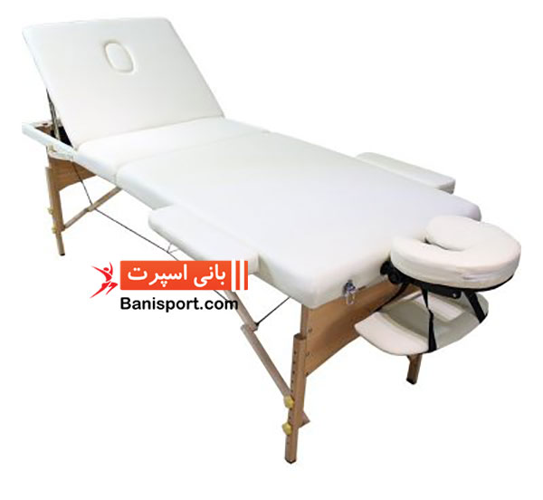 تخت ماساژ پرتابل پایه چوبی WW