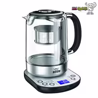 خرید چای ساز و کتری برقی بیم مدل TM2804 شیشه ای - دومینو کالا