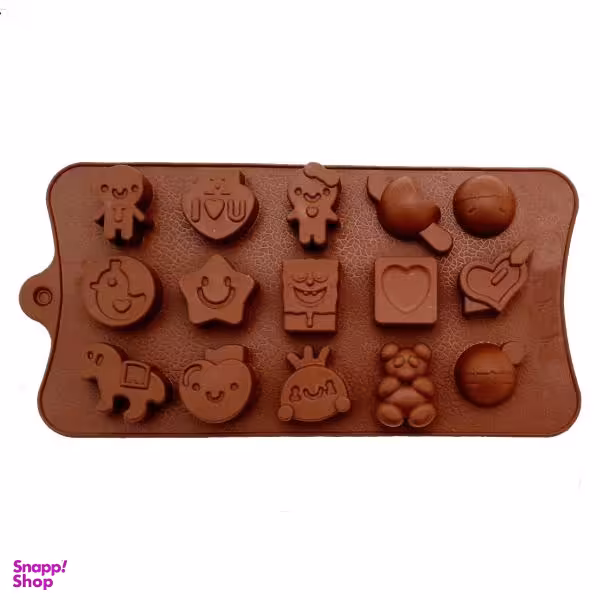 قالب شکلات طرح شکلک مدل Pe485