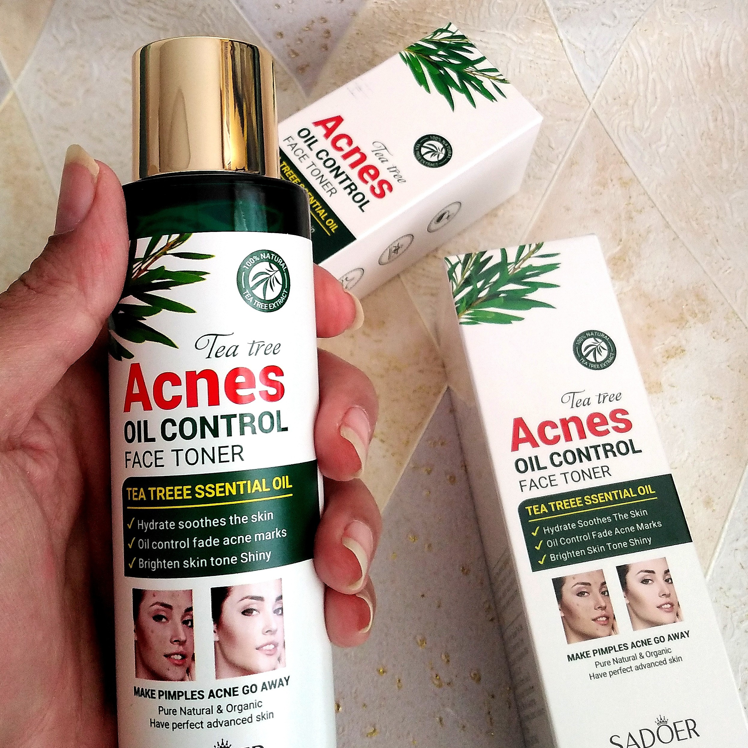 تونر چند منظوره Tea tree از برند سادور