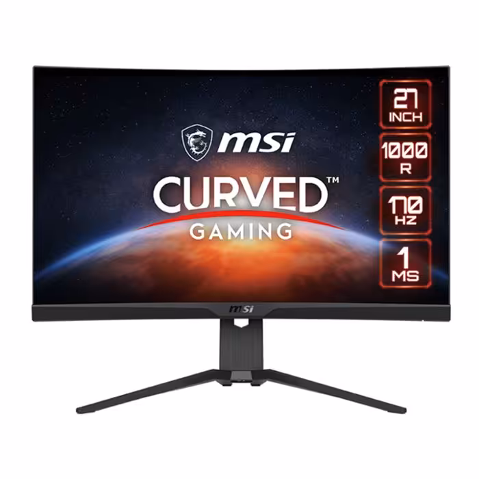 مانیتور گیمینگ ام اس آی مدل G272CQP سایز 27 اینچ